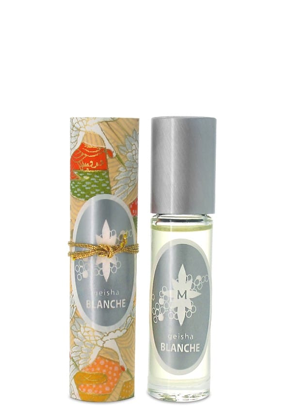 Geisha Blanche roll-on perfume oil by Aroma M