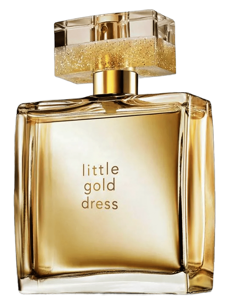 Little Gold Dress by Avon