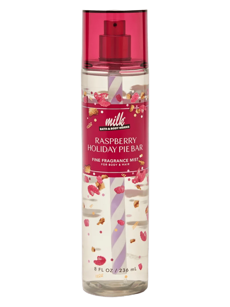 Raspberry Holiday Pie Bar by Bath & Body Works
