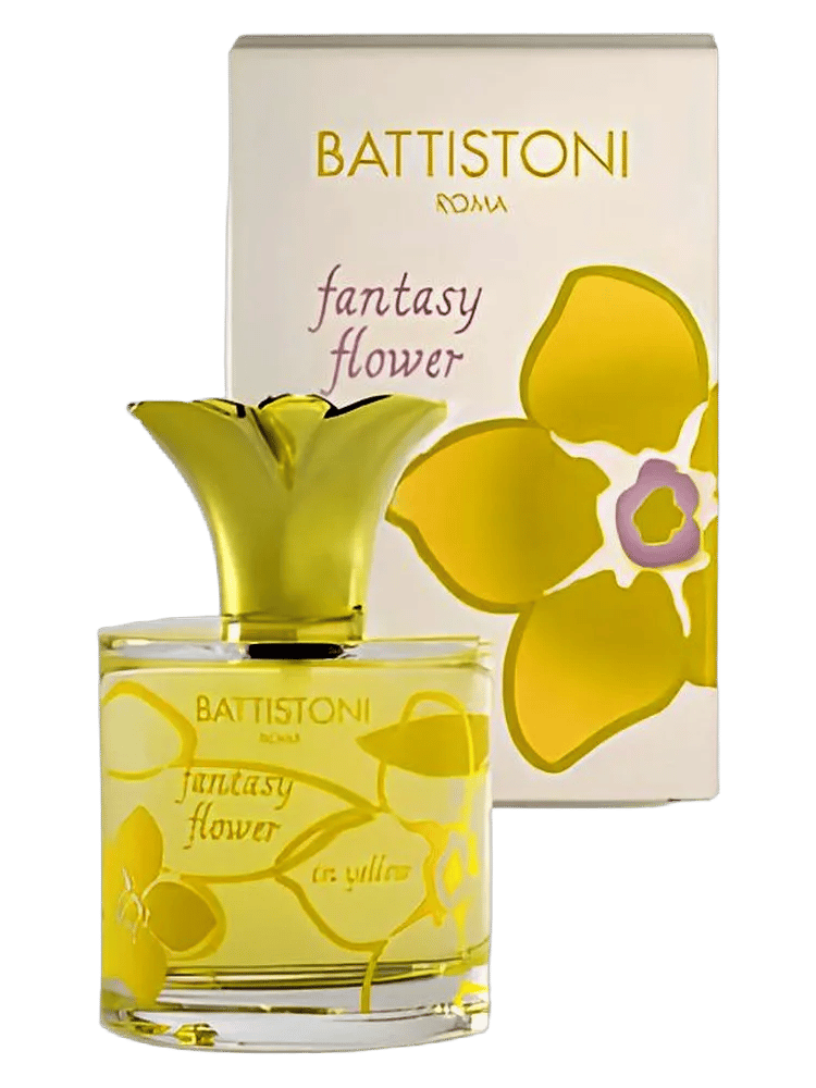 Fantasy Flower In Yellow by Battistoni