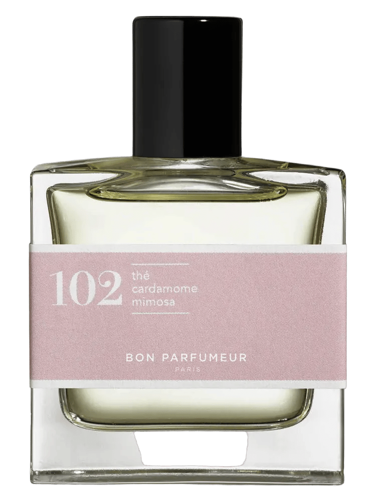 102 tea, cardamom, mimosa by Bon Parfumeur