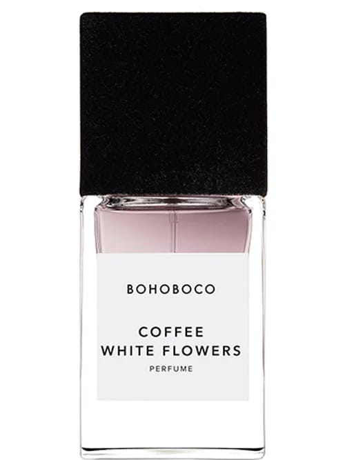 Coffee White Flowers by Bohoboco
