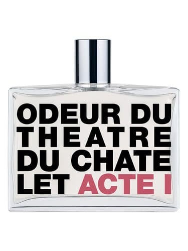 Odeur Du Théâtre Du Châtelet Acte I by Comme Des Garçons