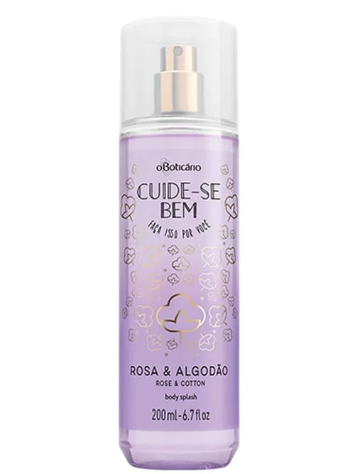 Cuide Se Bem Rosa E Algodão by O Boticário