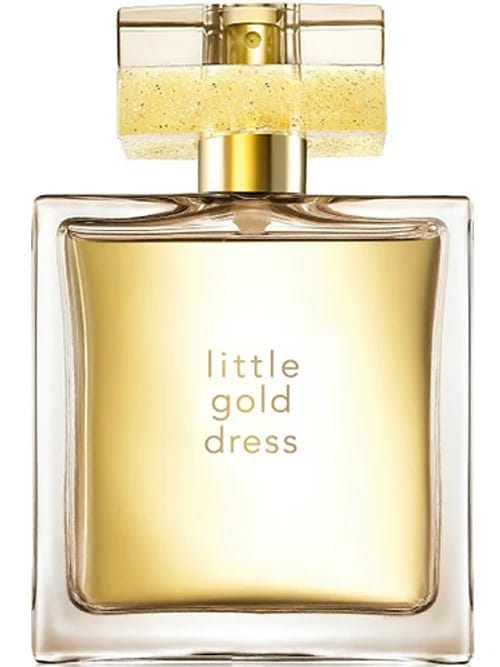 Little Gold Dress by Avon