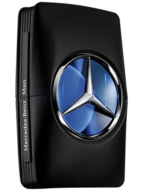 Man by Mercedes-Benz