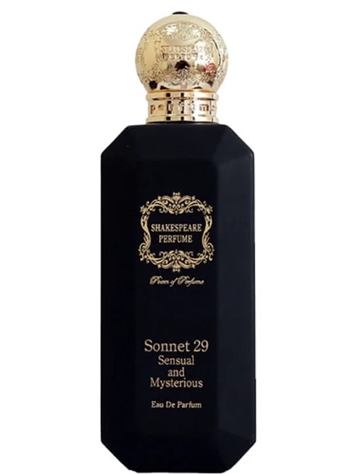 Sonnet 29 Sensual And Mysterious by Shakespeare Perfume