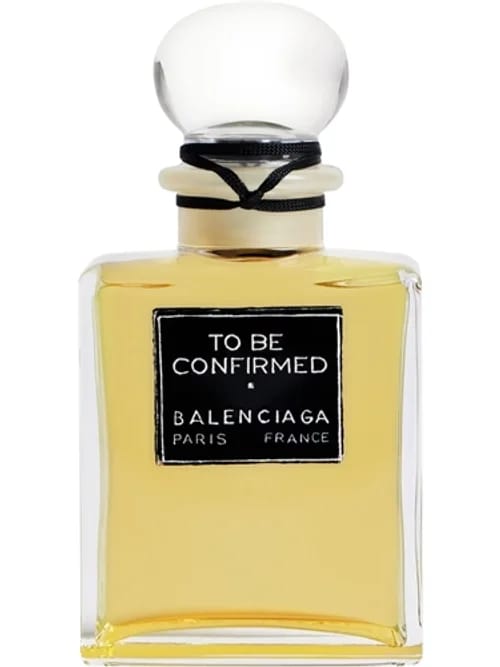 To Be Confirmed by Balenciaga